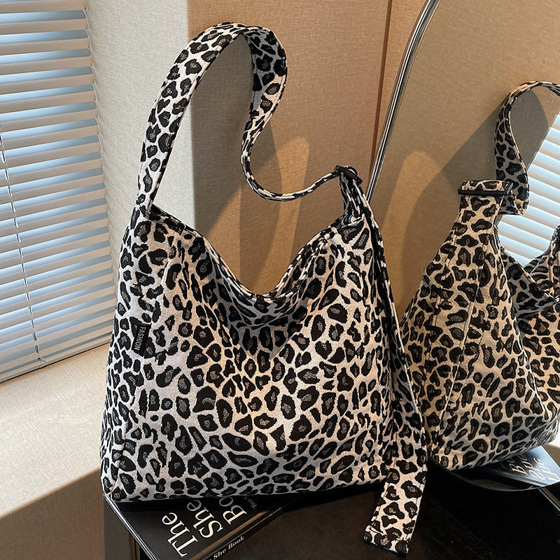 Leopard Print Hobo Bag — product view 2