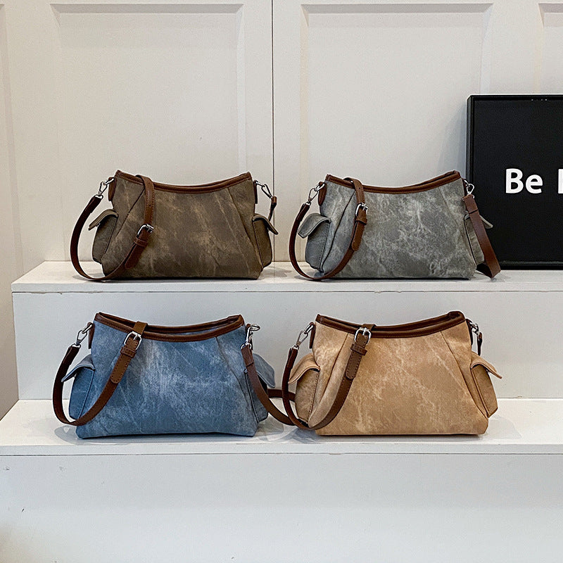 WoStylish Denim Bucket Bag LoungeYard — product view 1