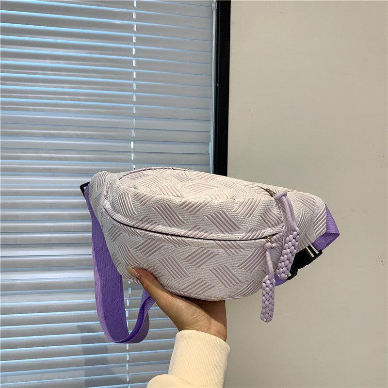 Stylish Patterned Fanny Pack — product view 1
