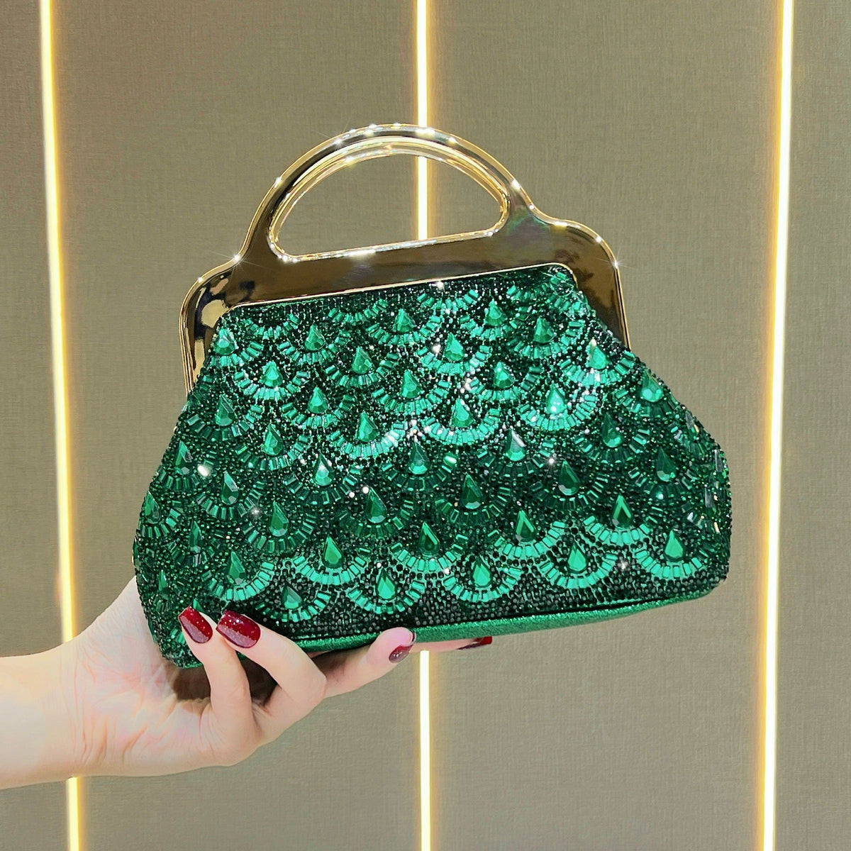 Stylish Embellished Evening Handbag — product view 3