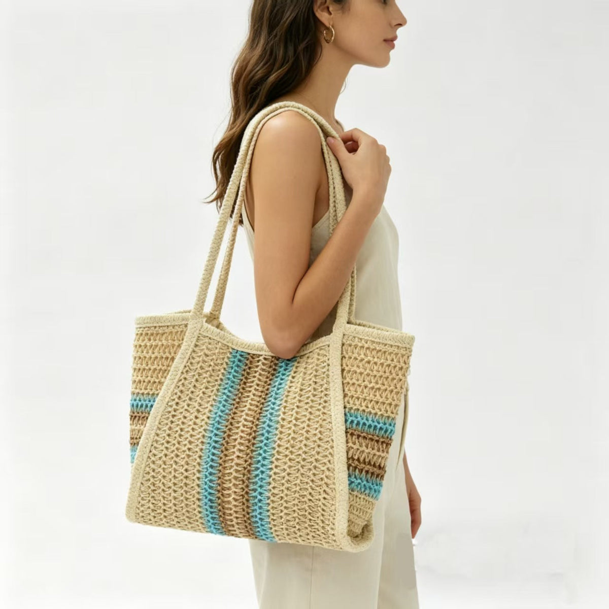 Large Mesh Beach Bag LoungeYard — product view 2