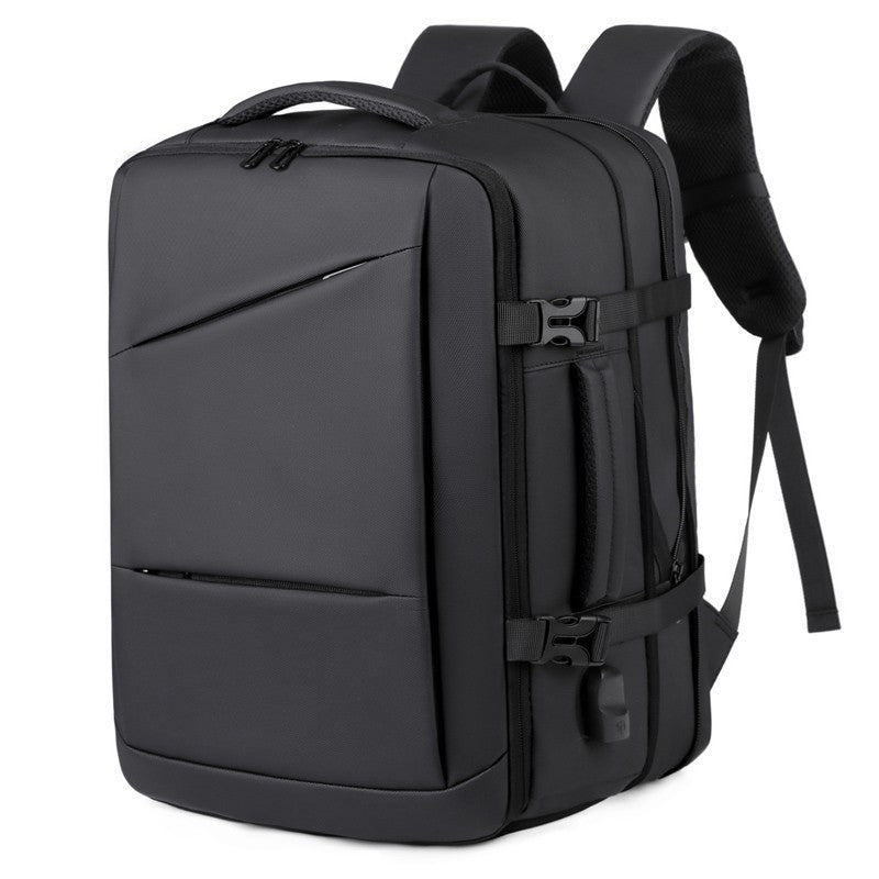 Sleek Organized Travel Backpack LoungeYard — product view 1