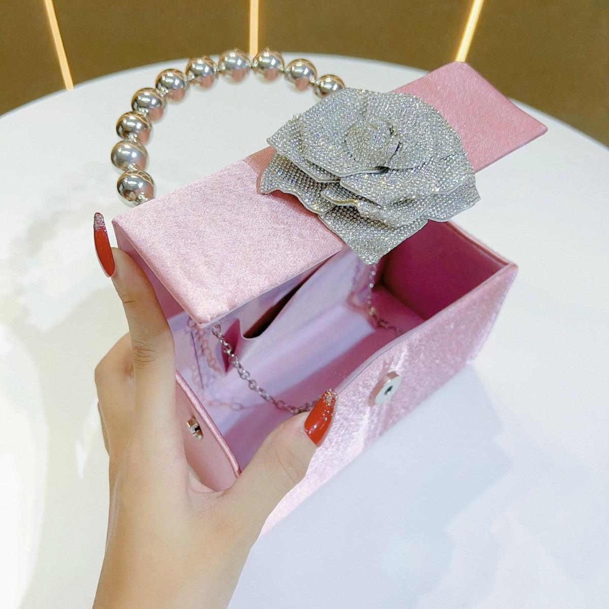 Elegant Embellished Evening Clutch — product view 3