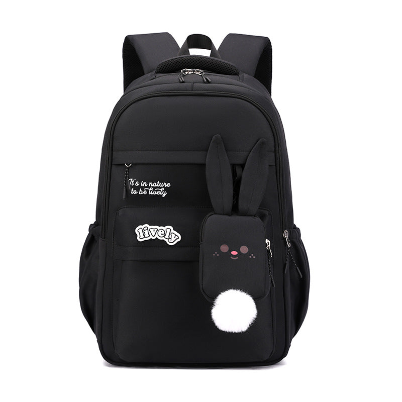 Cute Bunny-Themed Backpack LoungeYard — product view 1