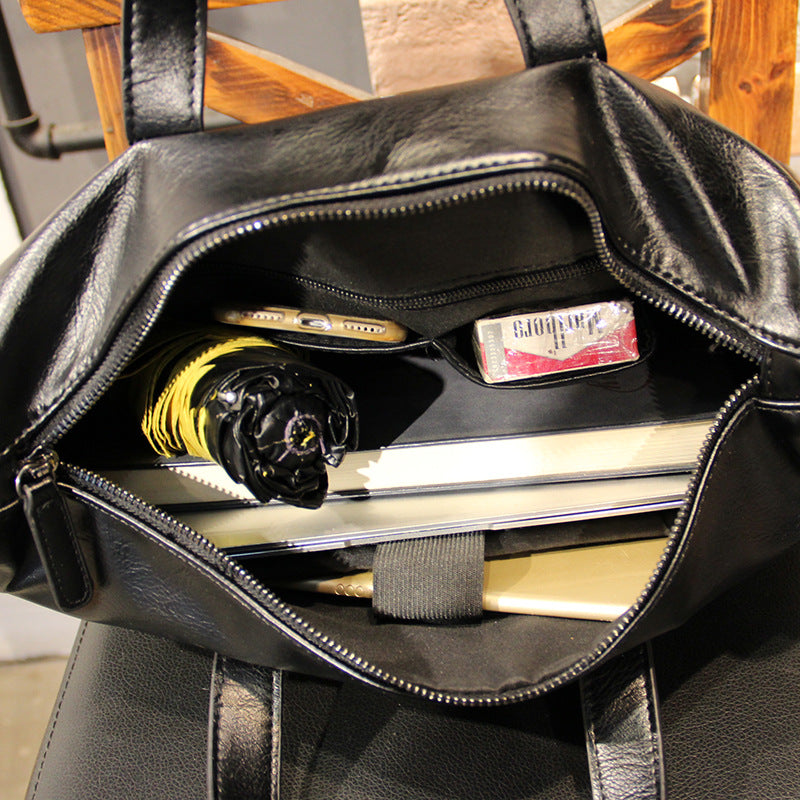 Elegant Briefcase in Minimalistic Style LoungeYard — product view 4