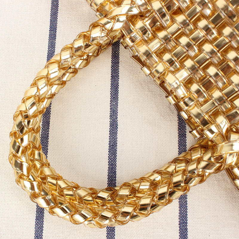 Refined wicker tote bag LoungeYard — product view 3