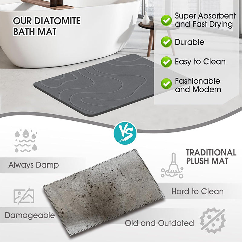 Diatomaceous Earth Bath Mat — product view 4