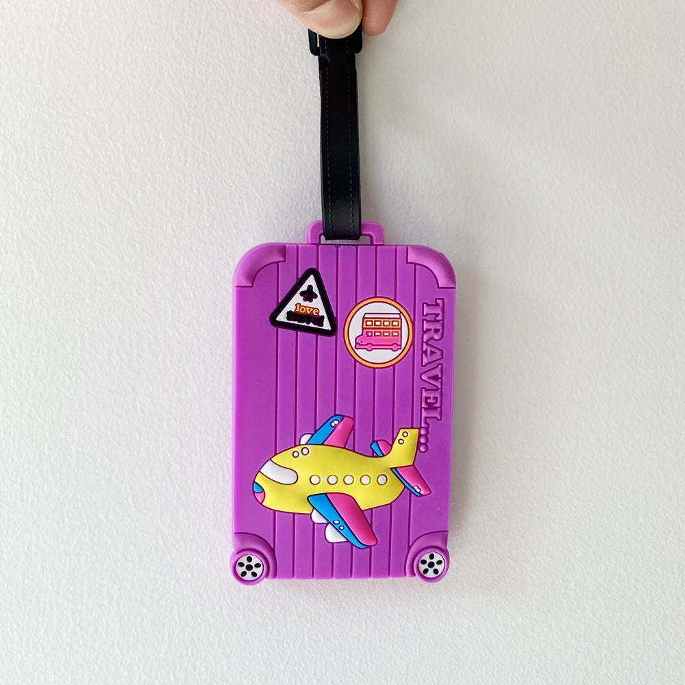 Travel-themed Luggage Tag LoungeYard — product view 5