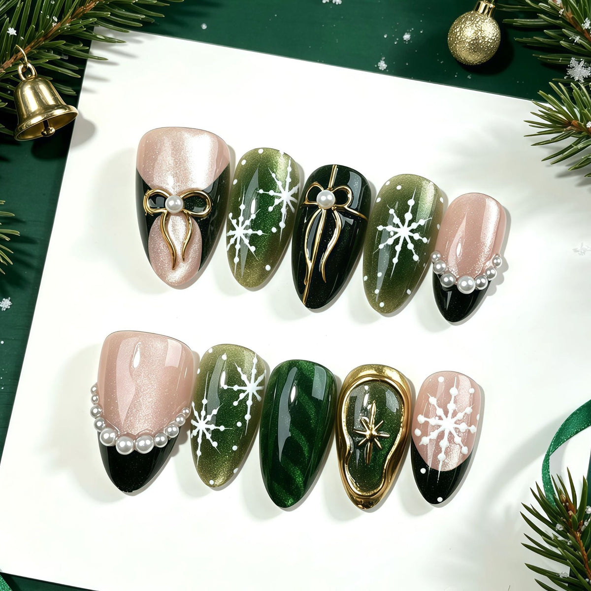 Artistic Press-On Nail Art Design Kit — product view 3