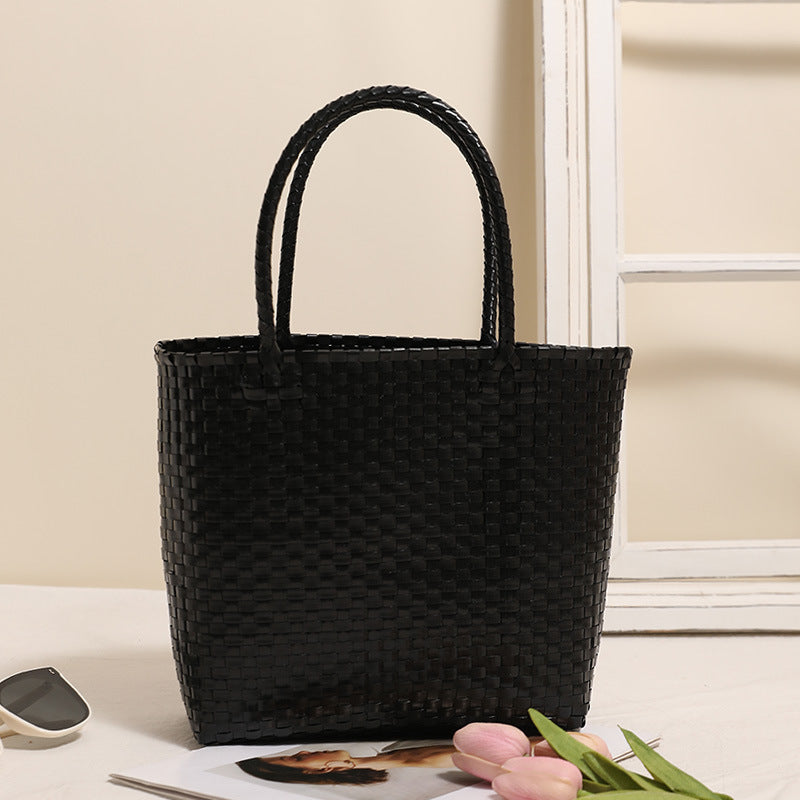 Braided Casual Shopper Bag LoungeYard — product view 6