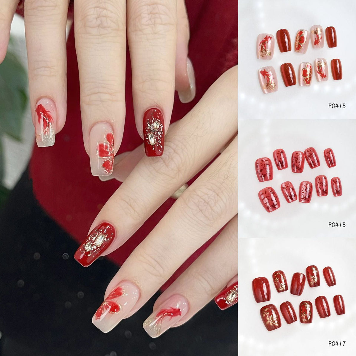 Artistic Nail Art Press-On Nails Set — product view 1