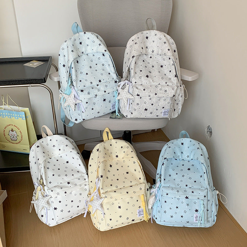 Fun Star-Patterned Daypack LoungeYard — product view 4