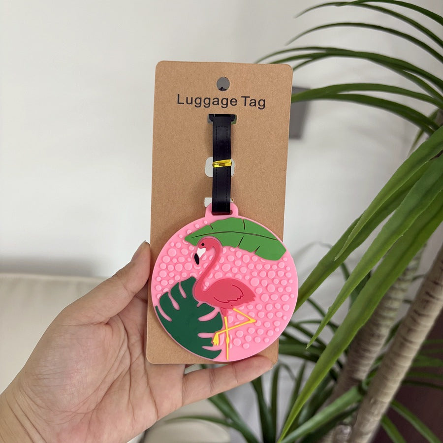 Pineapple-Themed Silicone Luggage Tag LoungeYard — product view 6