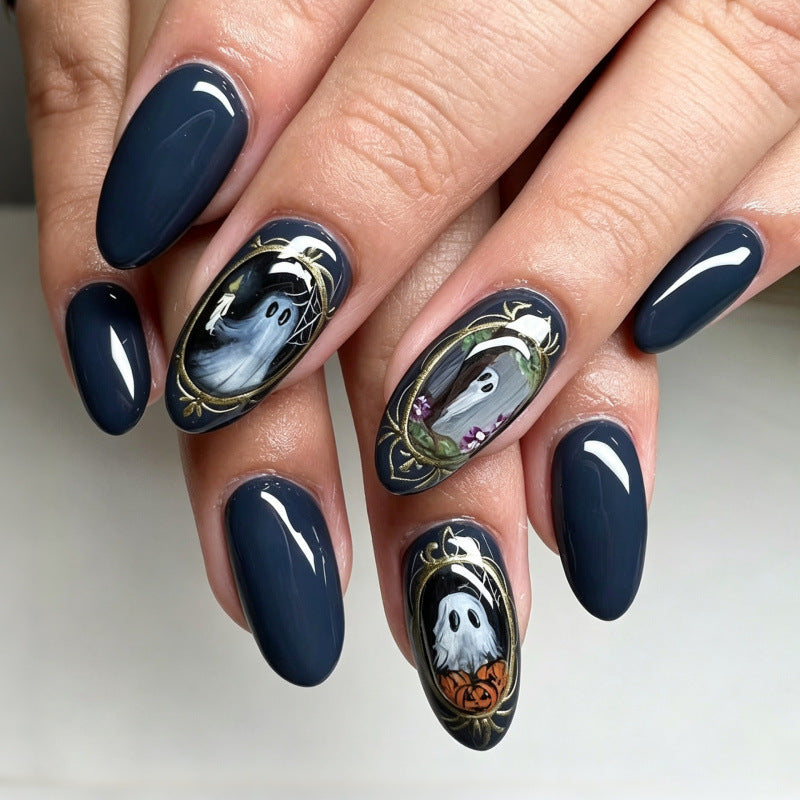 Halloween-Themed Decorative Press-On Nail Art — product view 1