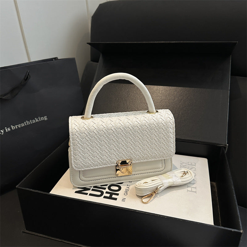 Woven Handheld Satchel — product view 6