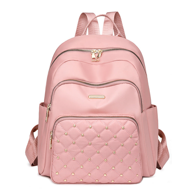 Quilted Style Backpack — product view 1