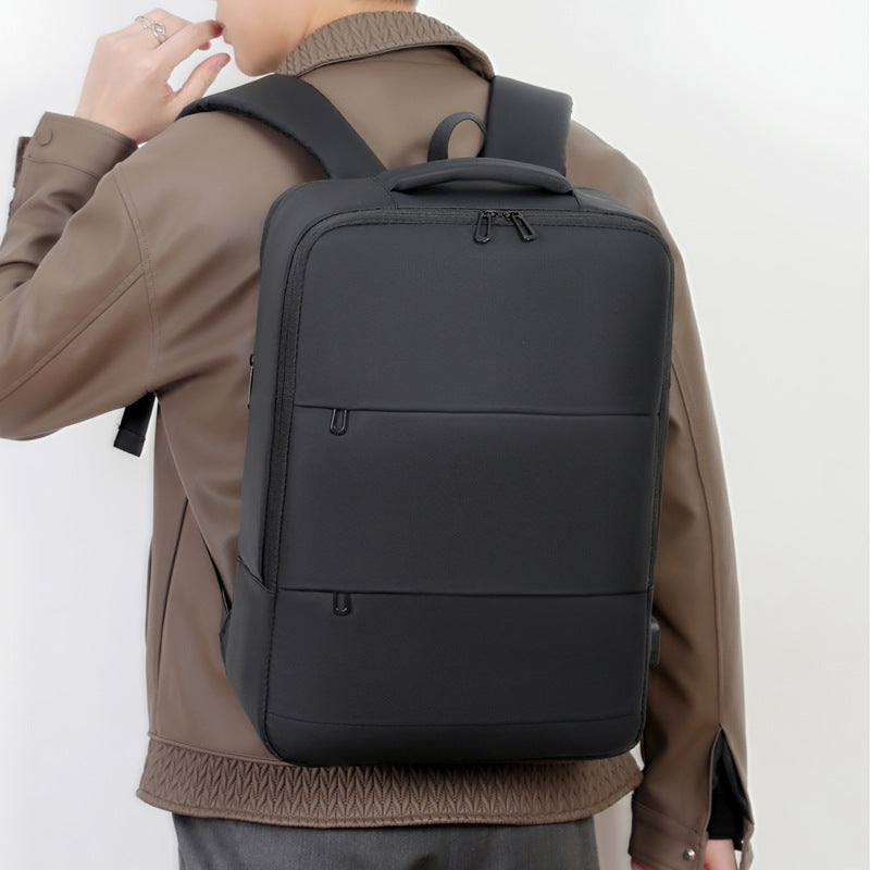 Comfortable travel backpack with multiple compartments LoungeYard — product view 2