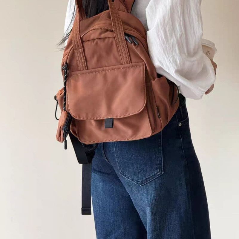 Women's Versatile Multi-Pocket Functional Backpack LoungeYard — product view 6