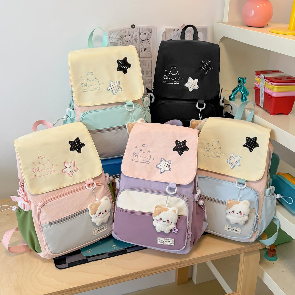 Playful Character-Themed Backpack LoungeYard — product view 4