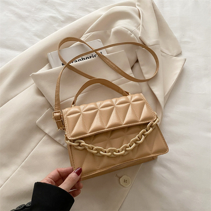 Quilted Mini Satchel Handbag LoungeYard — product view 7