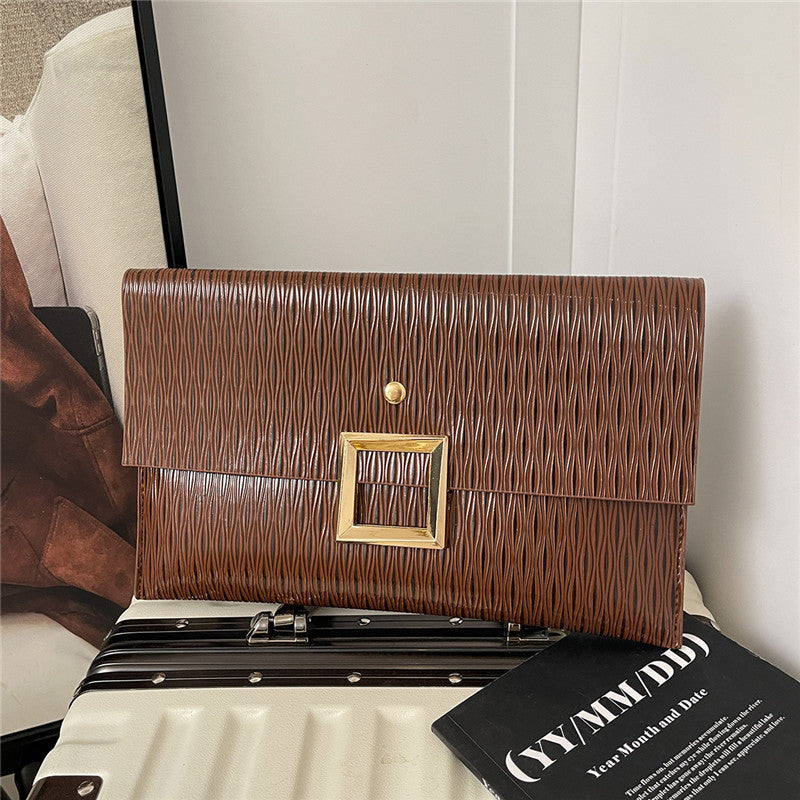 WoElegant Textured Evening Clutch LoungeYard — product view 3