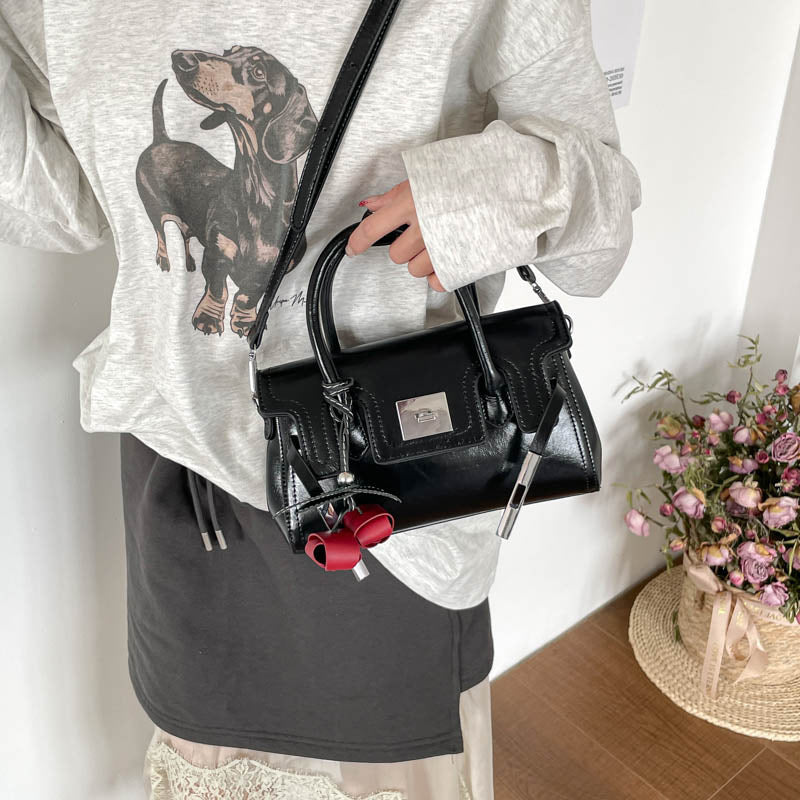 Fashion-Forward Structured Handbag LoungeYard — product view 3
