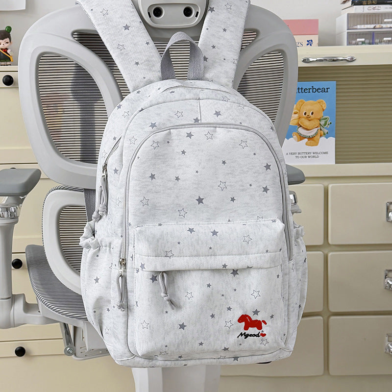 Star-Embellished Travel Backpack LoungeYard — product view 6