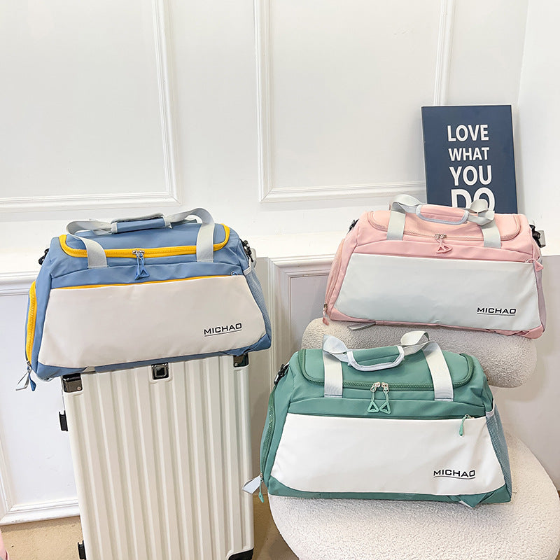 Sporty Multifunctional Travel Bag With Innovative Compartment Structure LoungeYard — product view 1