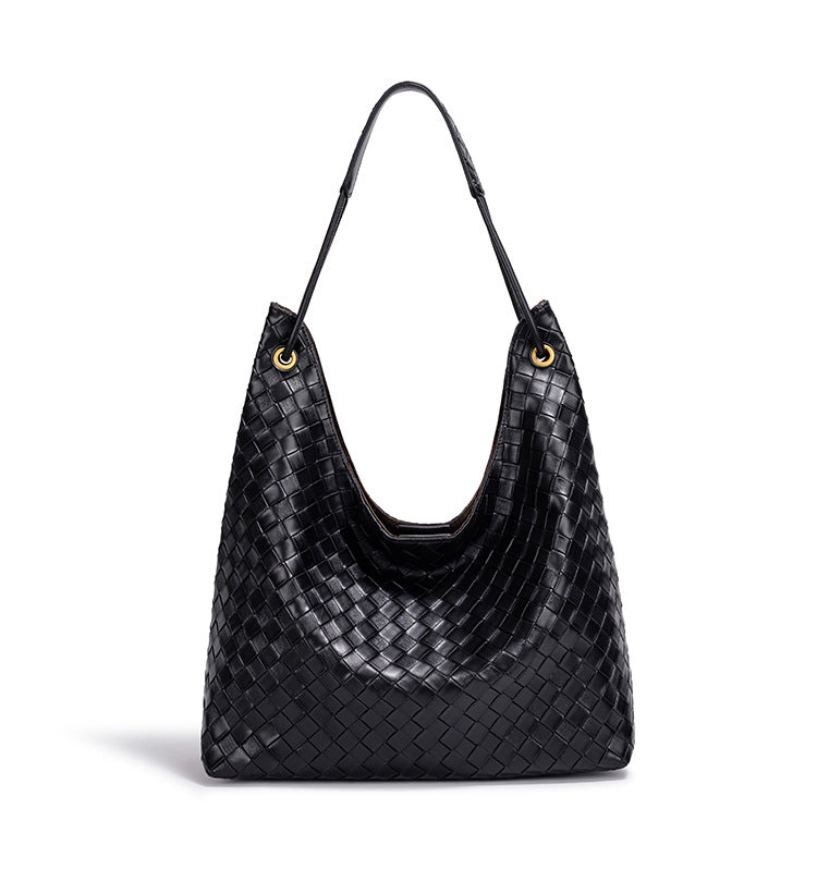 Stylish Woven Hobo Handbag LoungeYard — product view 6