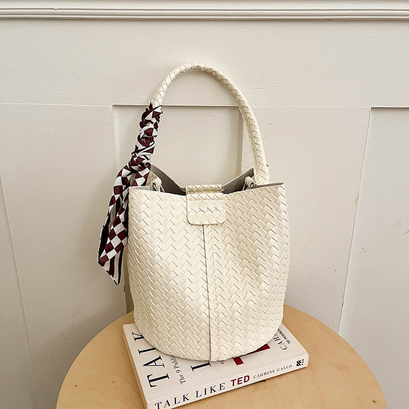 Woven Bucket Handbag — product view 7