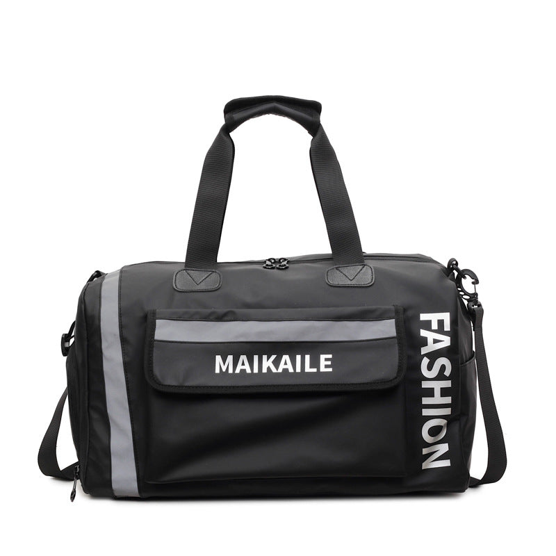 Sporty Duffel Bag With Comprehensive Organization Options LoungeYard — product view 3