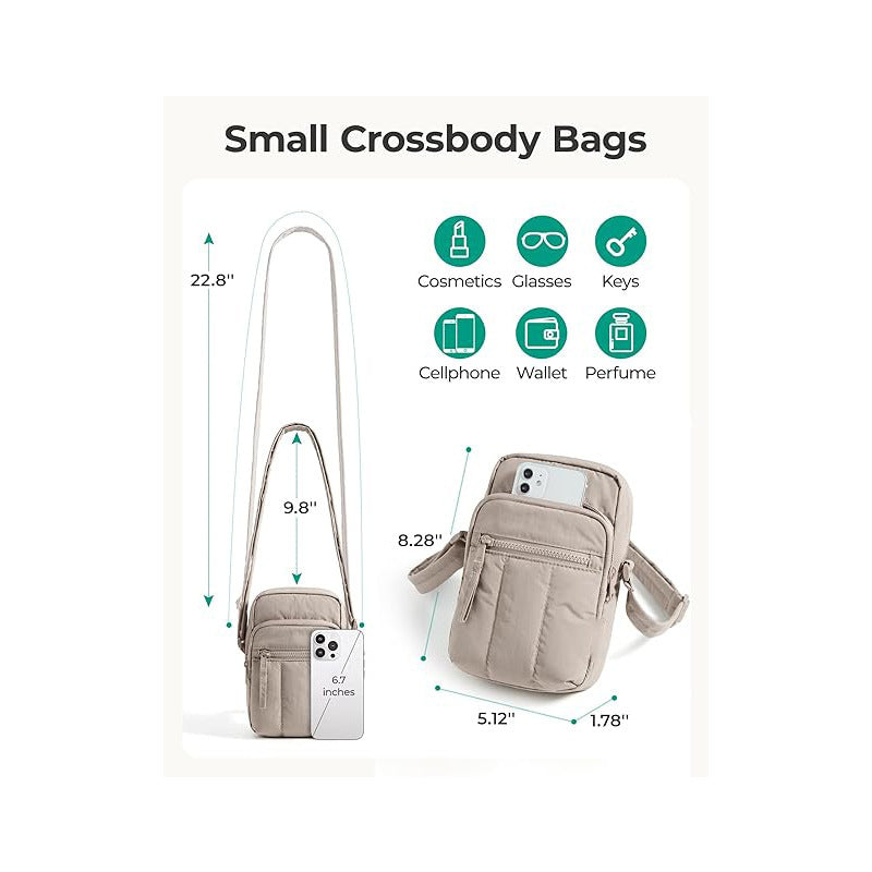 Practical Crossbody Bag with Multiple Compartments LoungeYard — product view 2