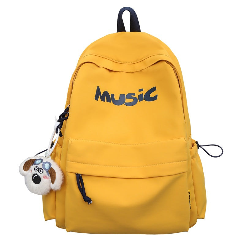 Music-Themed Casual Backpack LoungeYard — product view 4