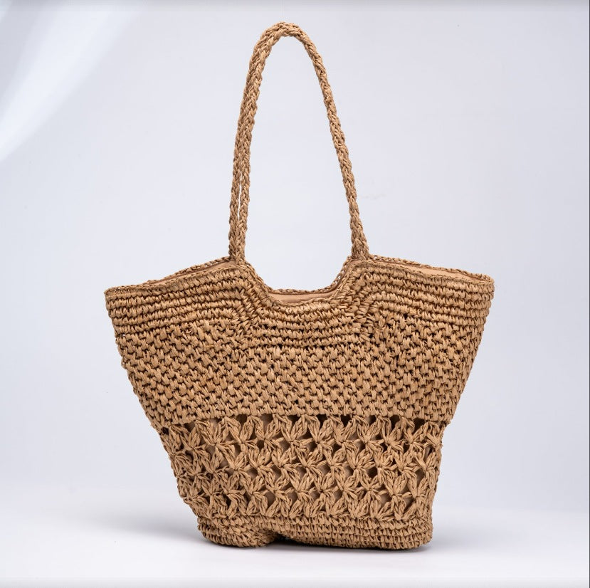Elegant and Woven Beach Bag LoungeYard — product view 6