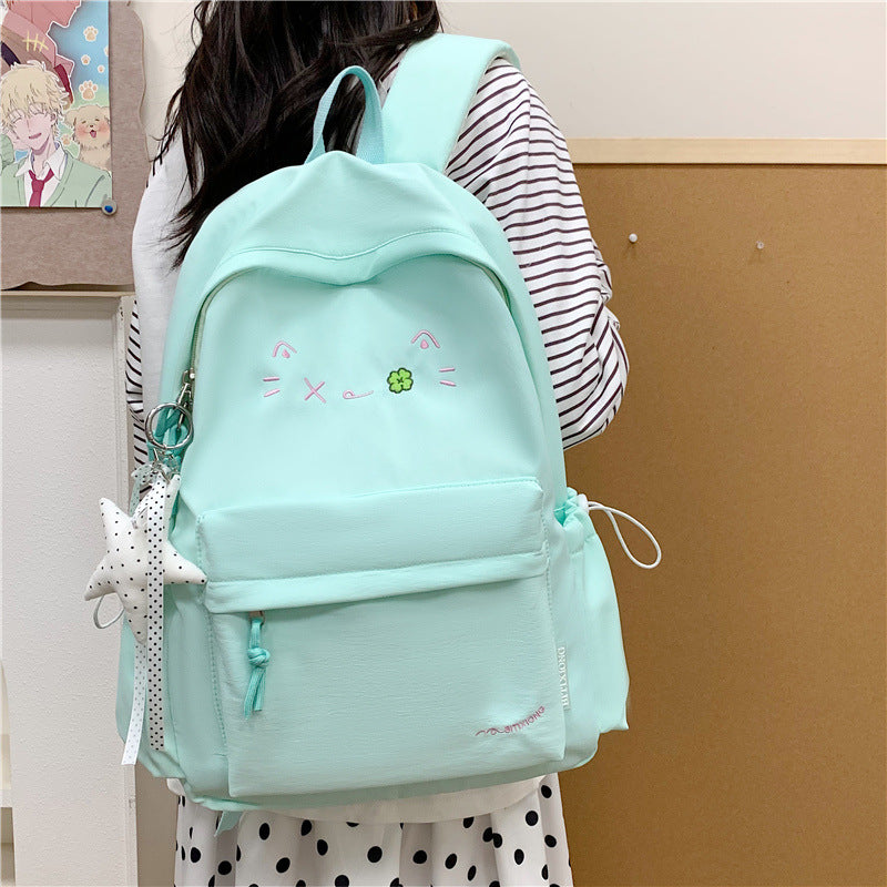 Cute Character-Embellished Backpack LoungeYard — product view 3