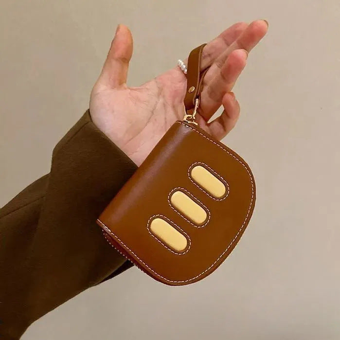 Adorable Patterned Zippered Coin Purse — product view 2