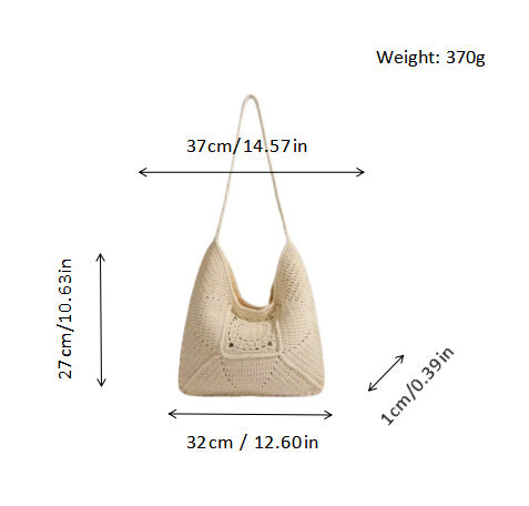 Structured shoulder bag LoungeYard — product view 6