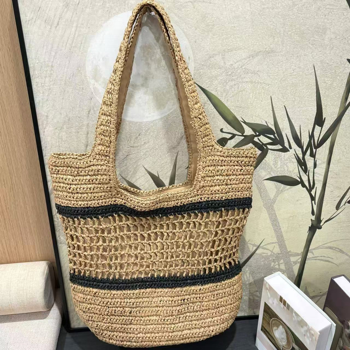 Jute shopping bag LoungeYard — product view 3