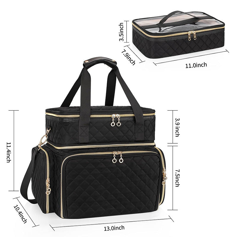 Decorative cosmetic storage bag LoungeYard — product view 2
