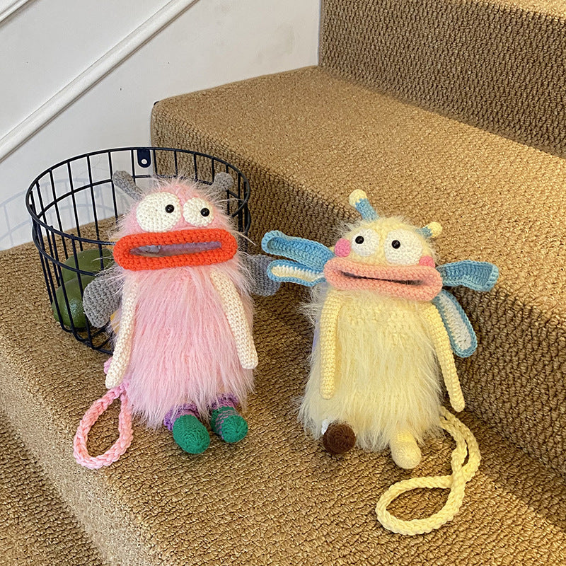 Cute Crochet Fairy Plush Bag — product view 1