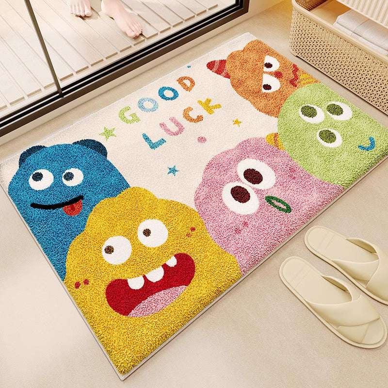 Fun-Themed Cartoon Bath Mat — product view 4
