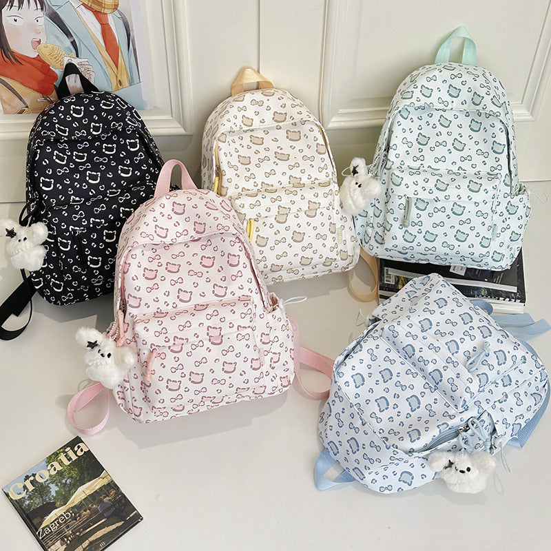 Cute Printed Backpack LoungeYard — product view 4