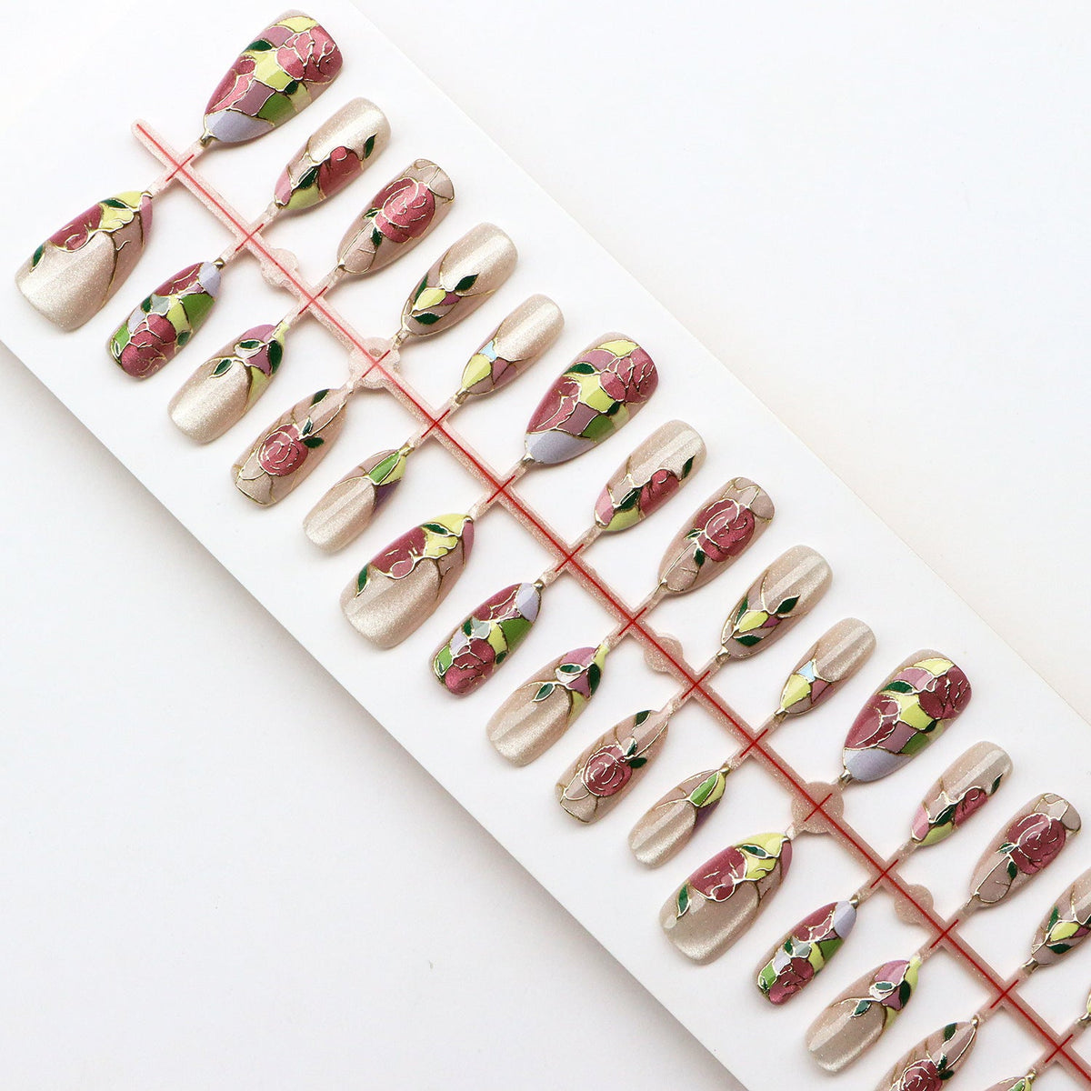Floral Art Press-On Nails — product view 2