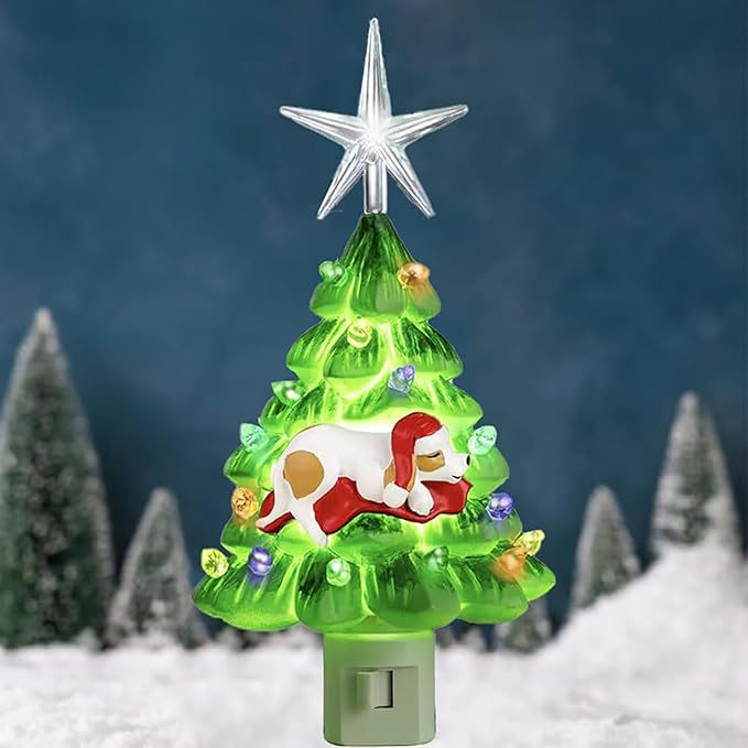 Winter-Themed Snowman Night Light Bowlift — product view 4