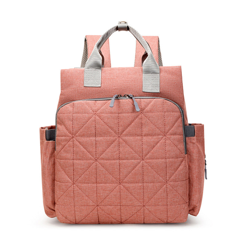 Modern Quilted Backpack LoungeYard — product view 3