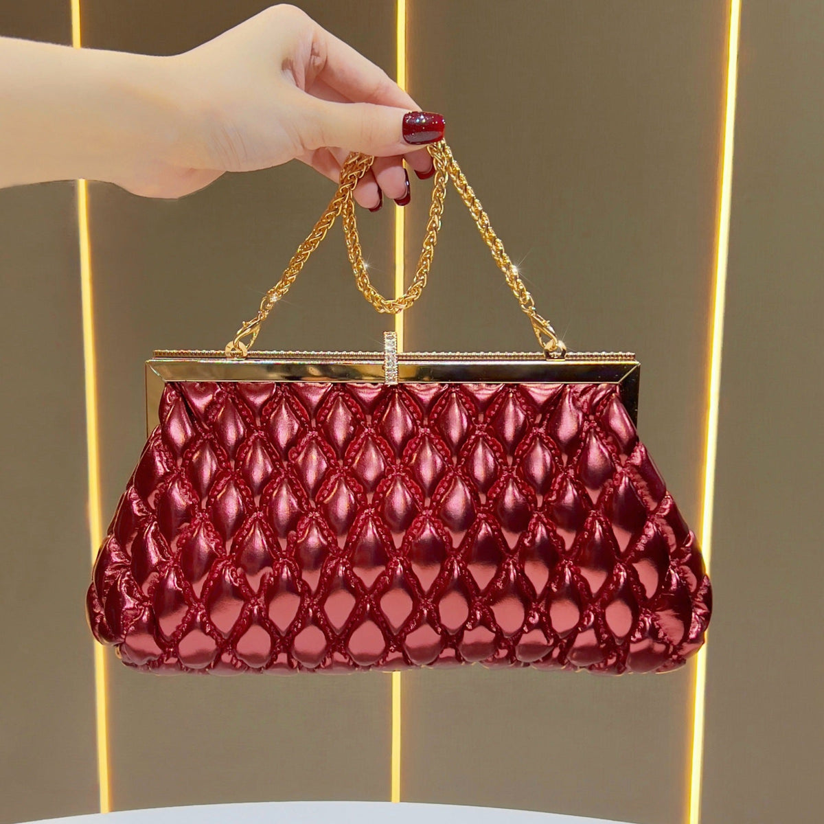 Elegant Textured Evening Handbag — product view 6