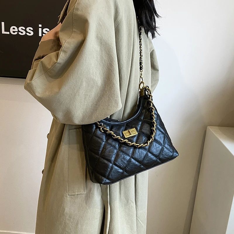 Quilted Luxury Handbag LoungeYard — product view 2