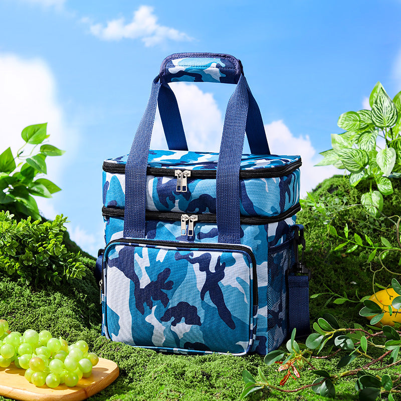 Insulated Multi-Layered Lunch Cooler — product view 5