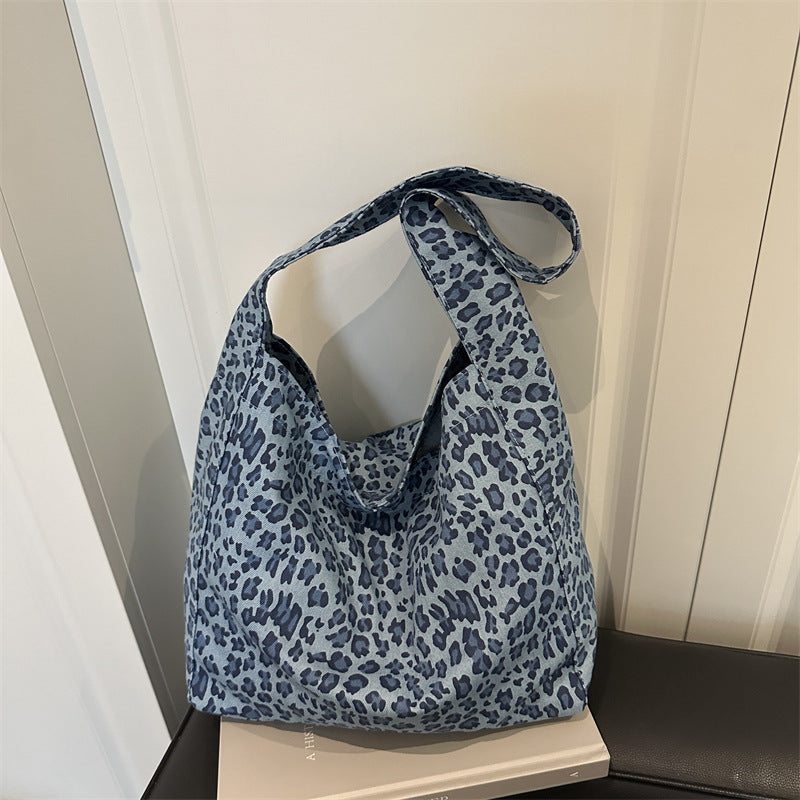 Leopard Print Shoulder Bag — product view 3