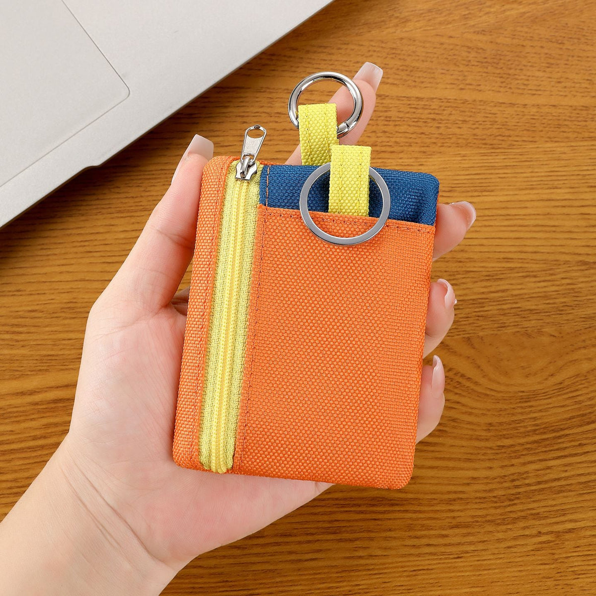 Compact Zippered Coin Wallet — product view 3